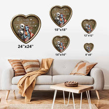 Load image into Gallery viewer, Personalized Cut Metal Sign with 3D Design for Couples Gift

