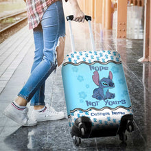 Load image into Gallery viewer, Personalized Ohana Luggage Cover Custom Name Travel Gift
