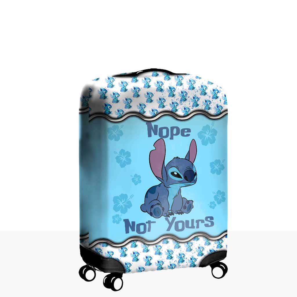 Personalized Ohana Luggage Cover Custom Name Travel Gift