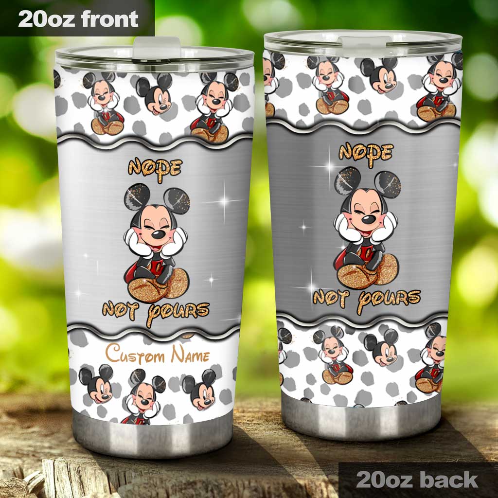 Personalized Mickey Mouse Tumbler Custom Name Gift for Kids
