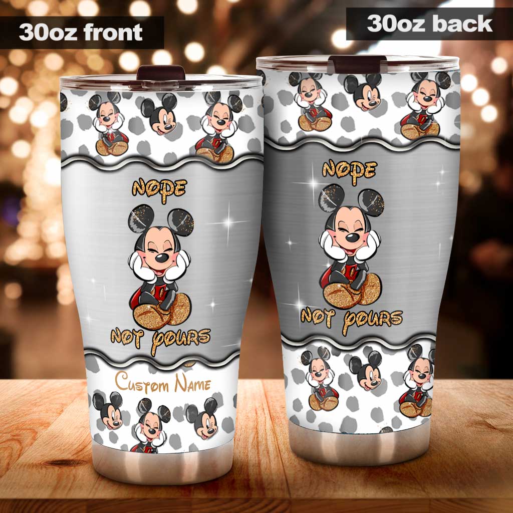 Personalized Mickey Mouse Tumbler Custom Name Gift for Kids