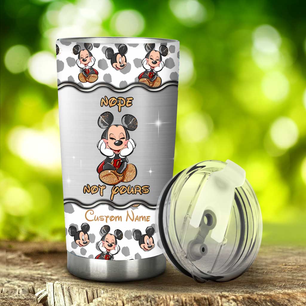 Personalized Mickey Mouse Tumbler Custom Name Gift for Kids