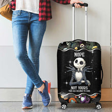 Load image into Gallery viewer, Personalized Nightmare Luggage Cover Custom Name Travel Gift
