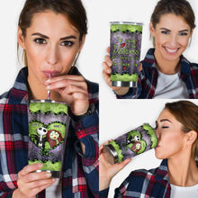 Load image into Gallery viewer, Personalized Nightmare Tumbler Custom Names Unique Gift for Couples
