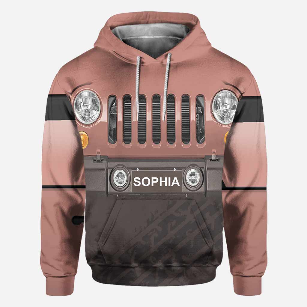 Personalized Car Design All Over T-Shirt and Hoodie for Auto Lovers