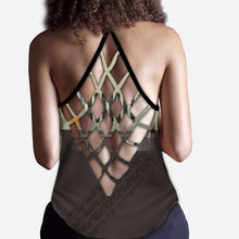 Load image into Gallery viewer, Personalized Cross Tank Top Custom Name Summer Gift for Her

