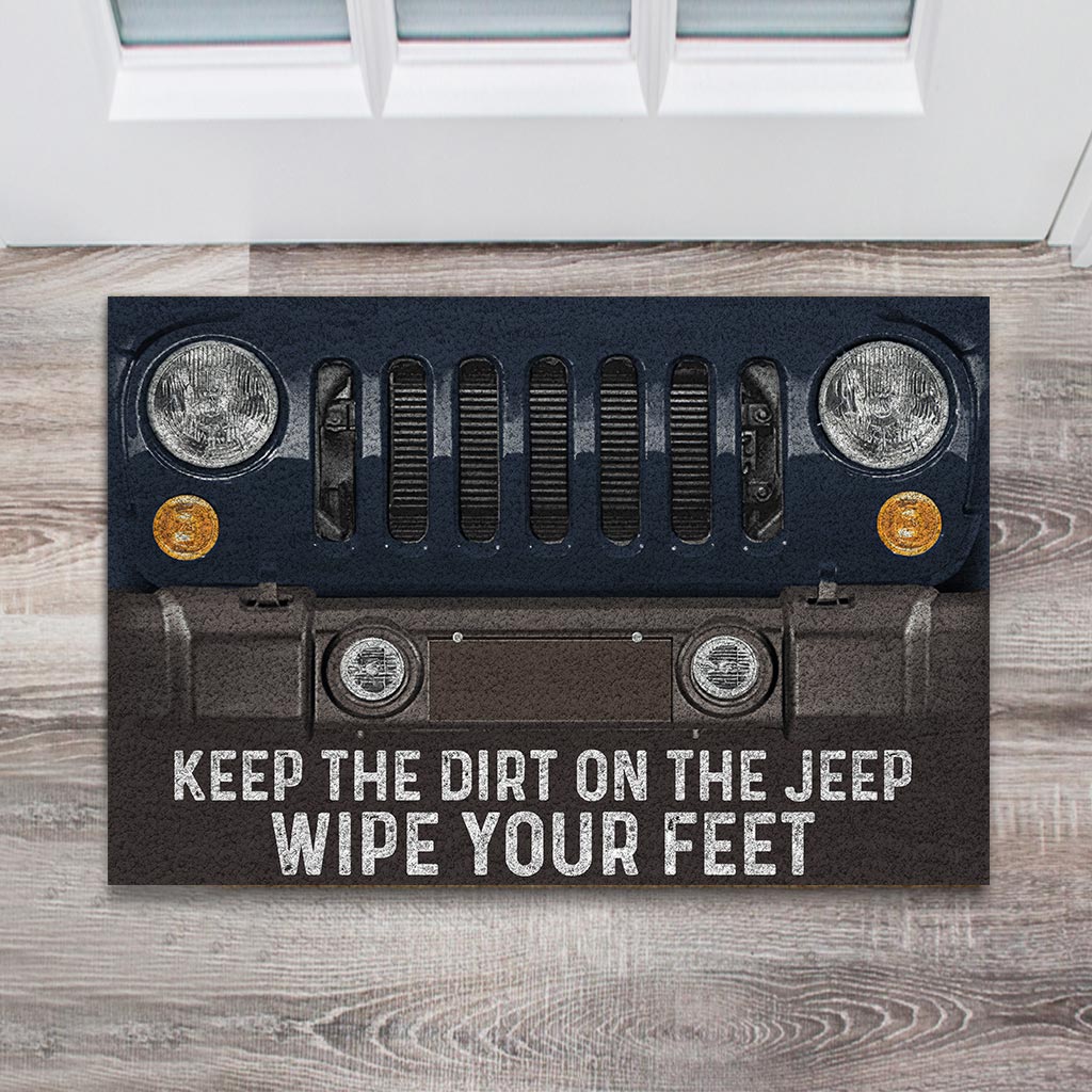 Personalized Jeep Doormat Custom Name Gift for Car Lovers