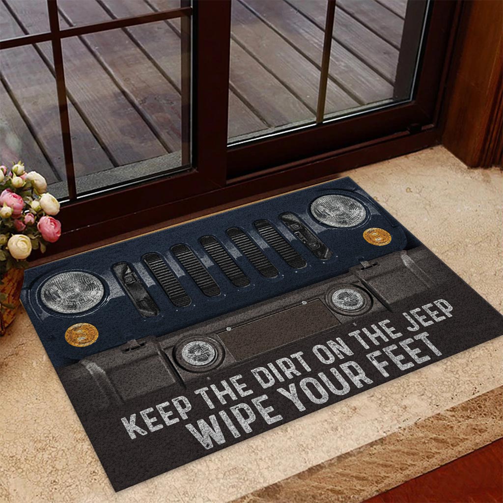 Personalized Jeep Doormat Custom Name Gift for Car Lovers