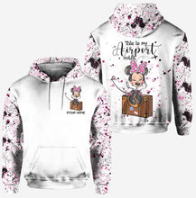 Load image into Gallery viewer, Personalized Mouse Hoodie and Leggings Set for Travel Lovers

