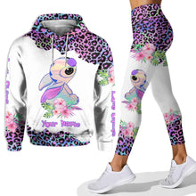 Load image into Gallery viewer, Personalized Love Ohana Hoodie and Leggings Set for Her
