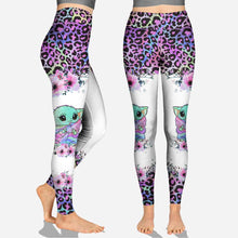 Load image into Gallery viewer, Personalized Yoda Best Mom Hoodie and Leggings Set Gift
