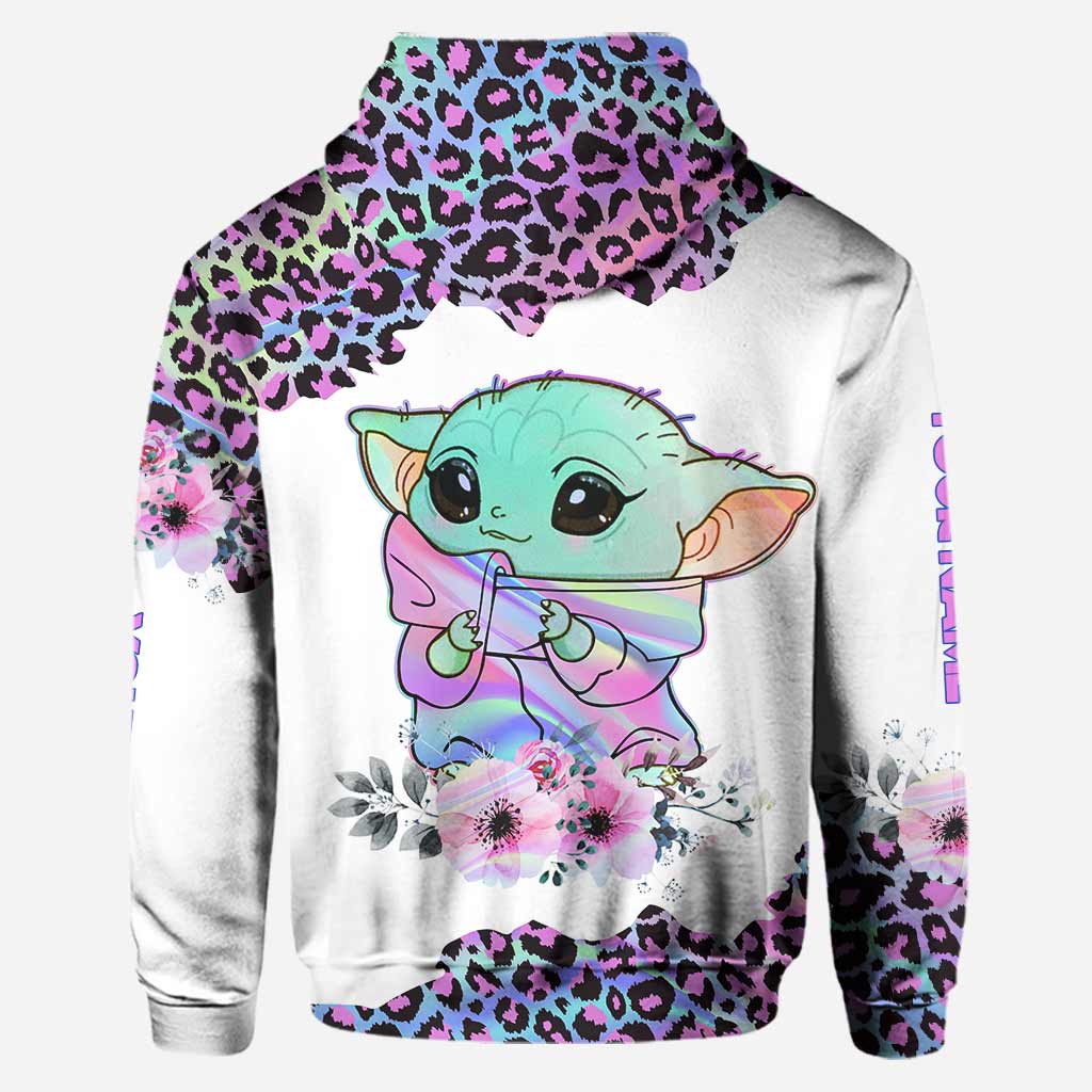 Personalized Yoda Best Mom Hoodie and Leggings Set Gift