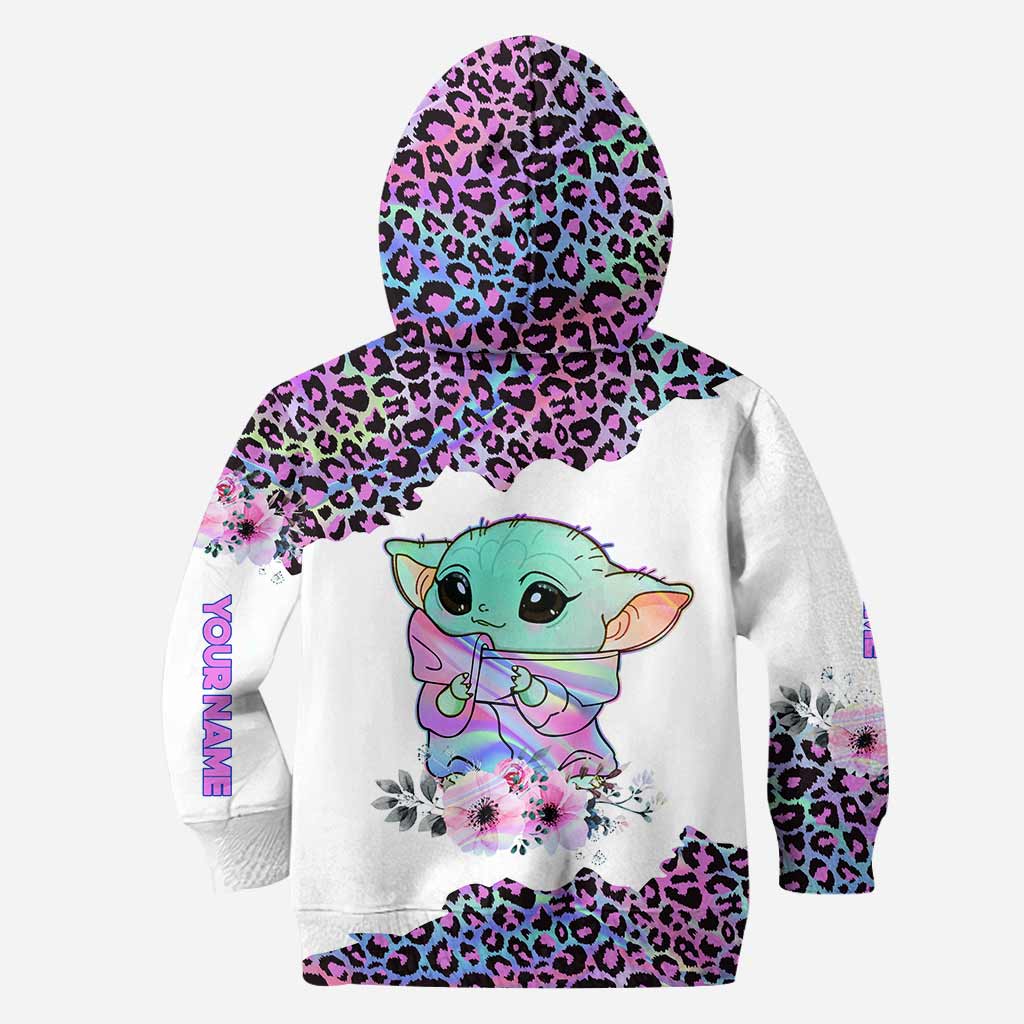 Personalized Yoda Best Mom Hoodie and Leggings Set Gift