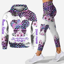 Load image into Gallery viewer, Personalized Mama Mouse Hoodie and Leggings Set for Mom
