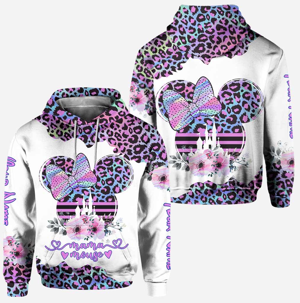 Personalized Mama Mouse Hoodie and Leggings Set for Mom