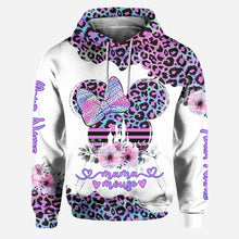 Load image into Gallery viewer, Personalized Mama Mouse Hoodie and Leggings Set for Mom
