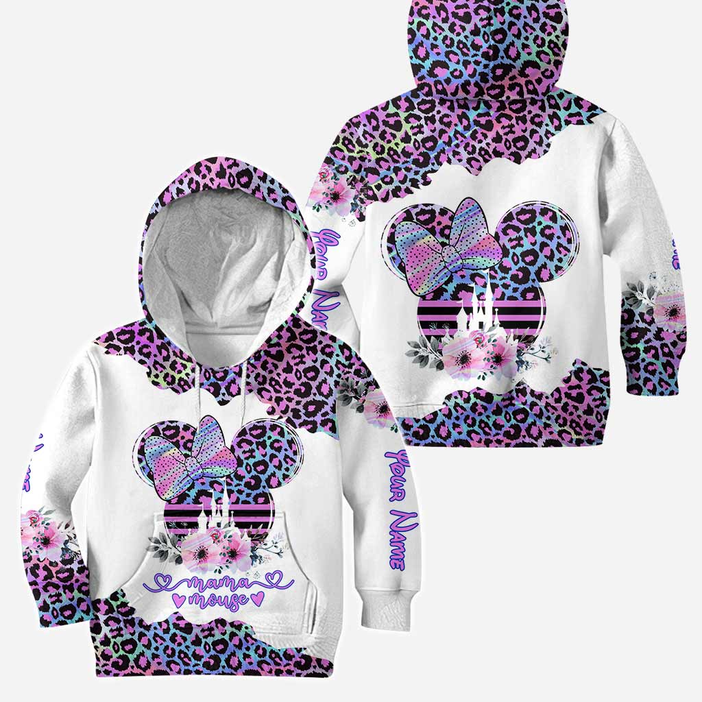 Personalized Mama Mouse Hoodie and Leggings Set for Mom