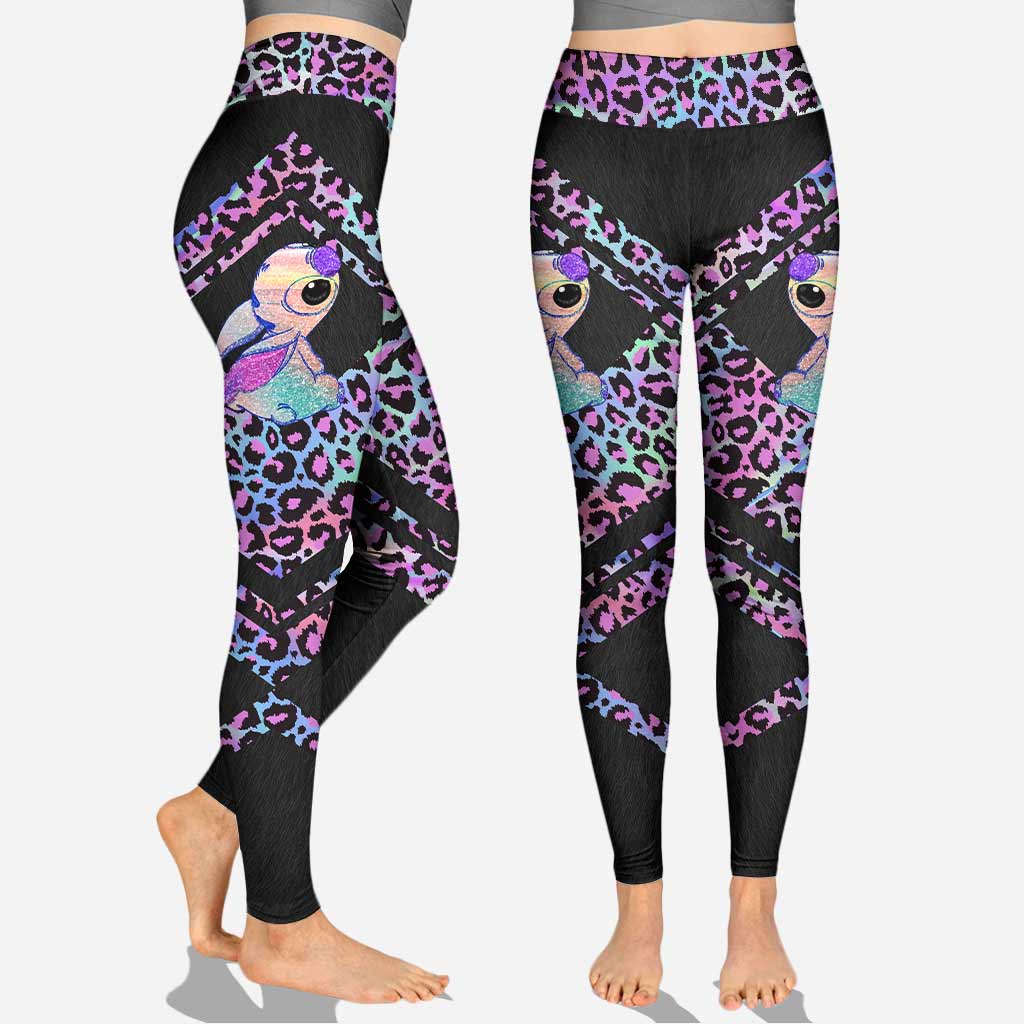 Personalized Ohana Means Family Hoodie and Leggings Set for Family