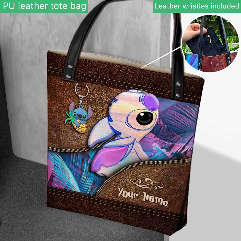 Personalized Hologram Tote Bag Custom Name Gift for Mom