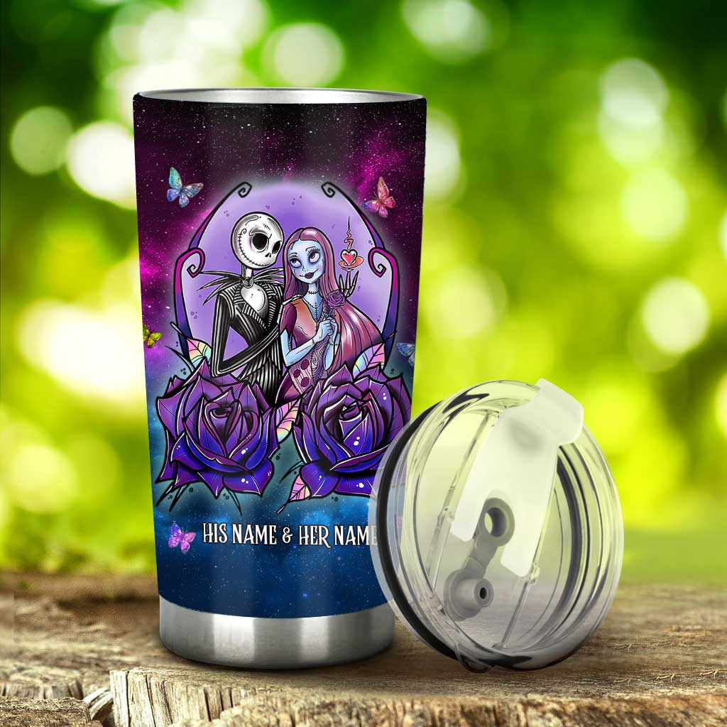 Personalized Nightmare Tumbler Unique Couple Gift Custom Name 20oz