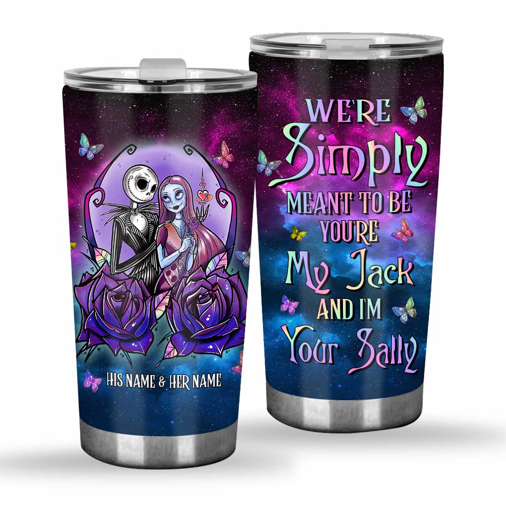 Personalized Nightmare Tumbler Unique Couple Gift Custom Name 20oz