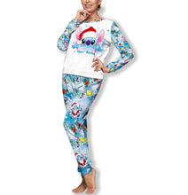 Load image into Gallery viewer, Personalized Christmas Pajamas Set for Family with Name
