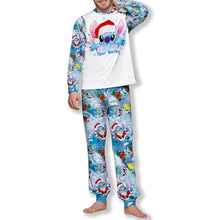 Load image into Gallery viewer, Personalized Christmas Pajamas Set for Family with Name
