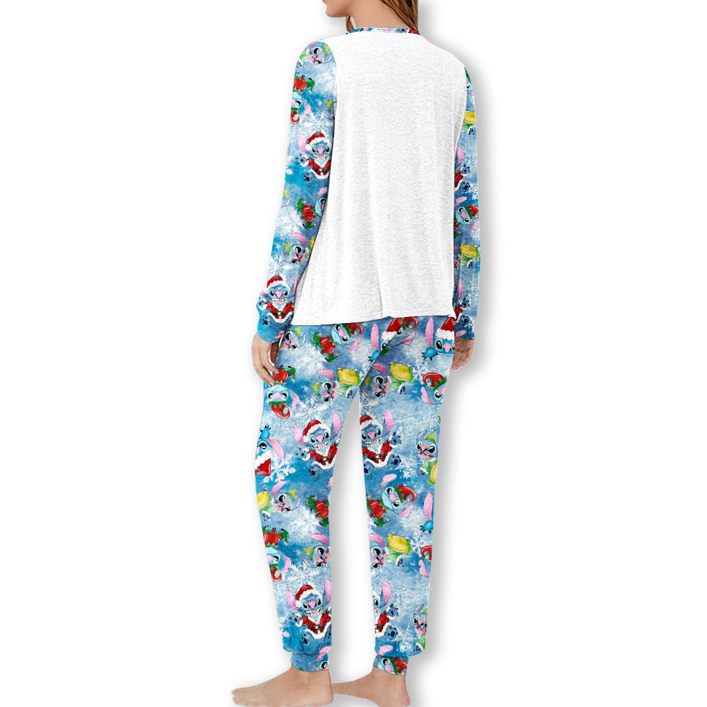 Personalized Christmas Pajamas Set for Family with Name