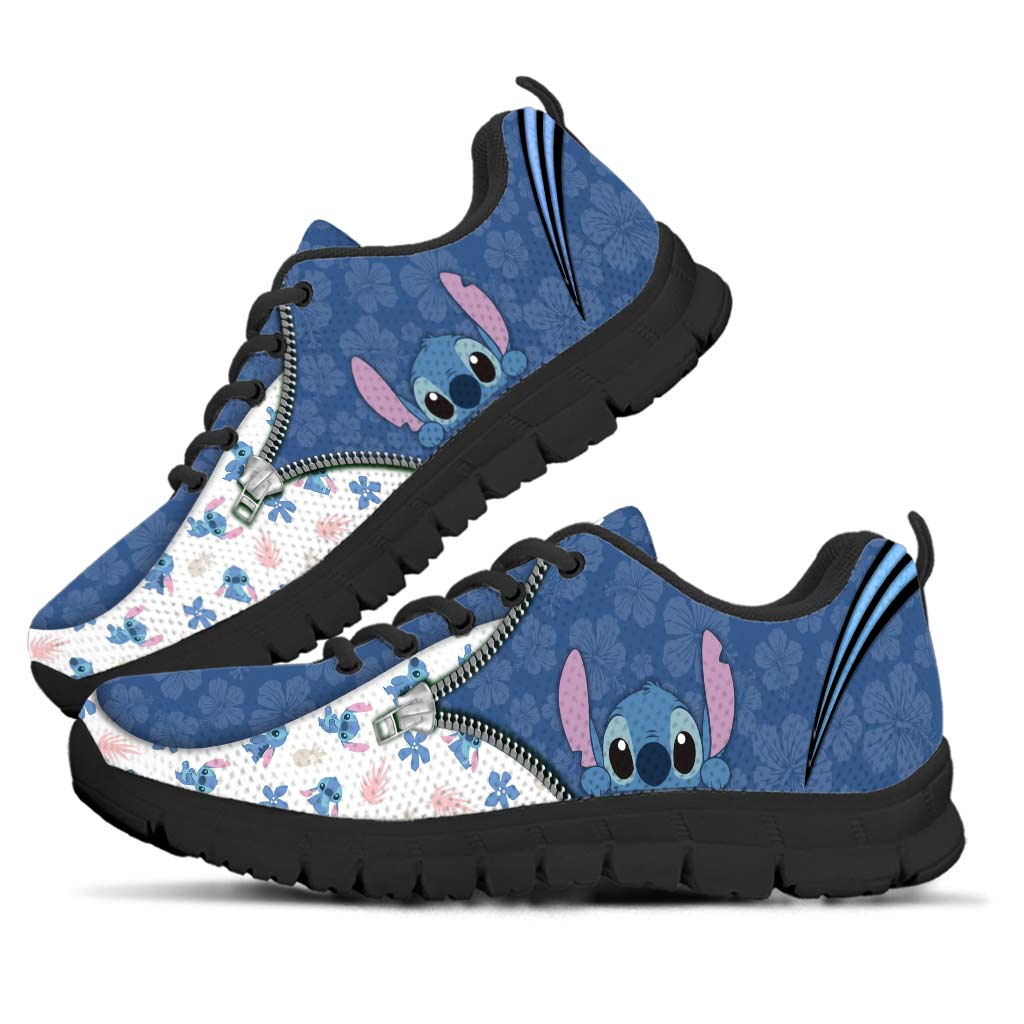 Personalized Christmas Sneakers Custom Ohana Gift for Mom
