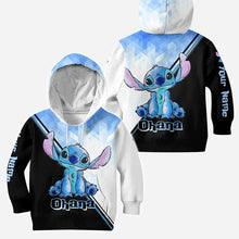 Load image into Gallery viewer, Personalized Ohana Hoodie and Leggings Custom Name Gift
