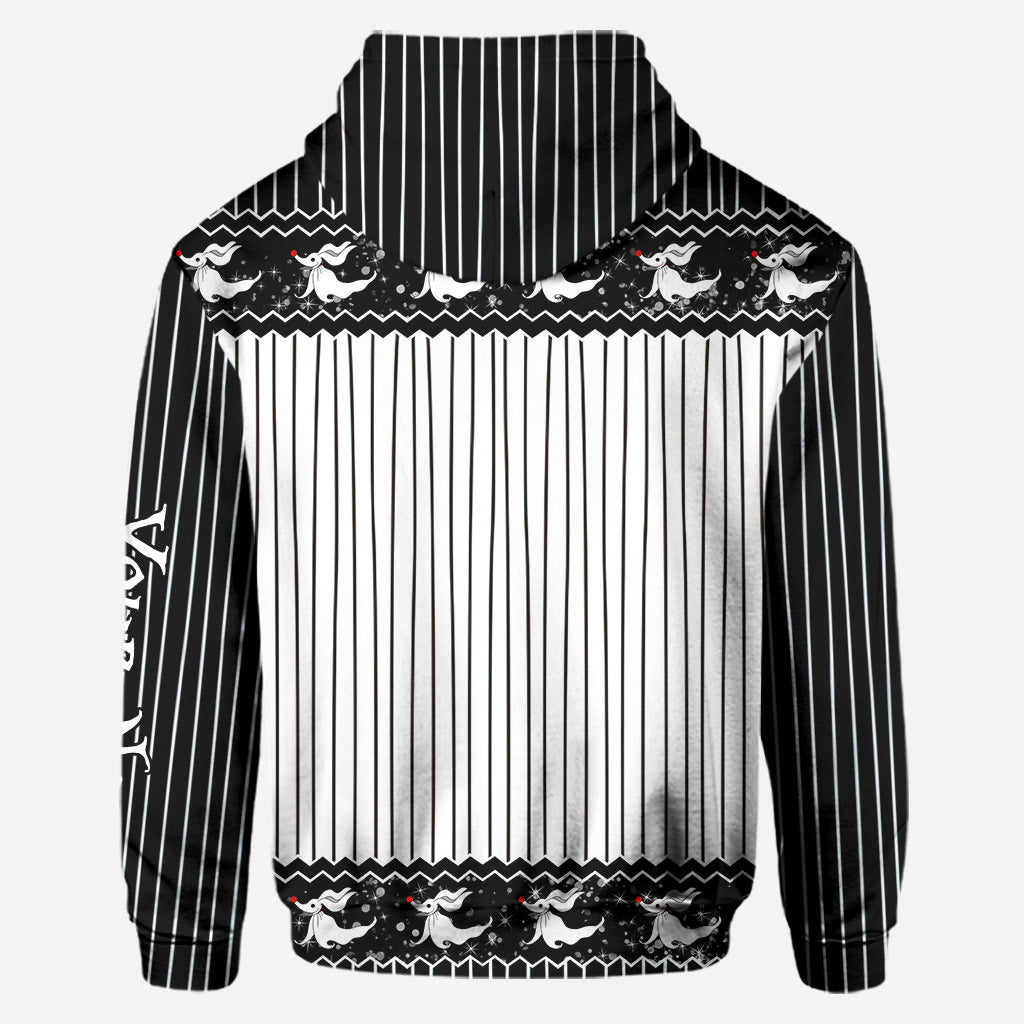 Personalized Christmas Nightmare Hoodie & Leggings Set for Fans