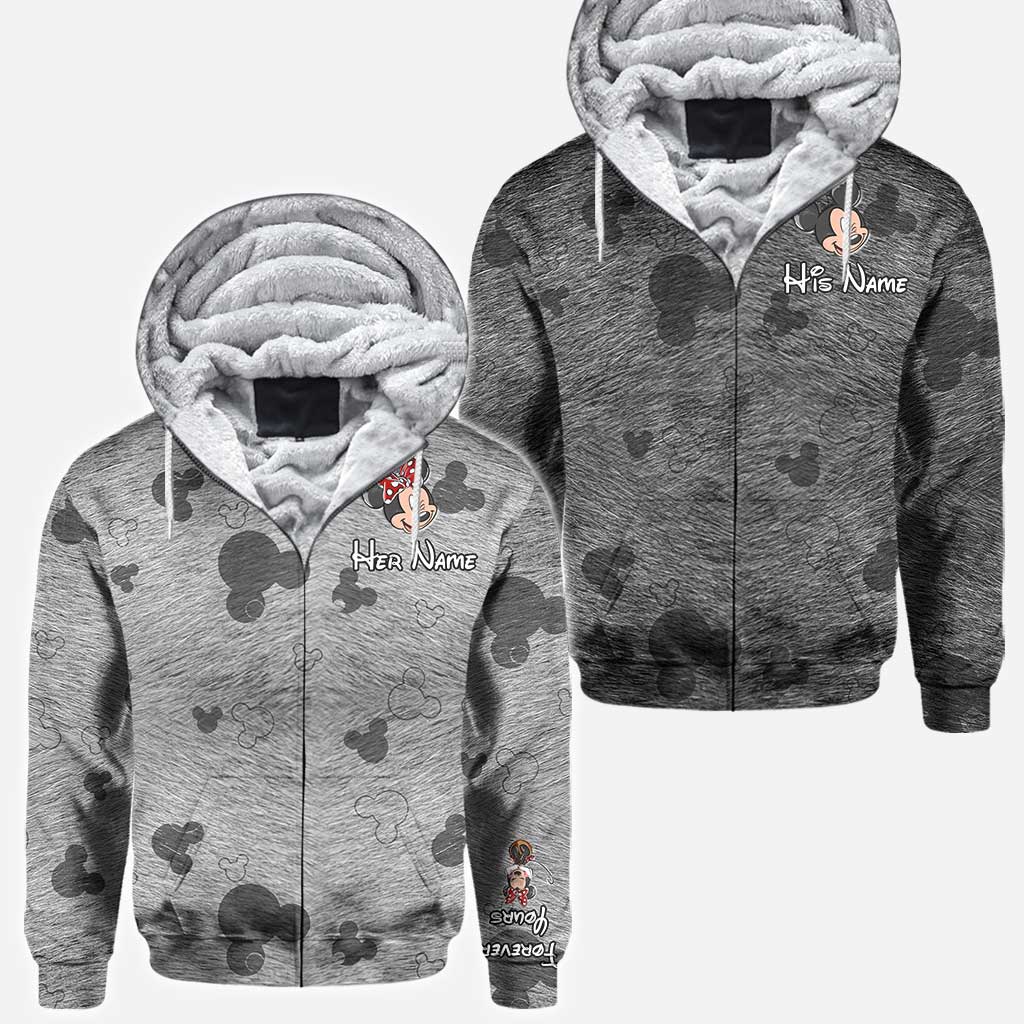 Personalized Couple Hoodies Custom Names Matching Gifts