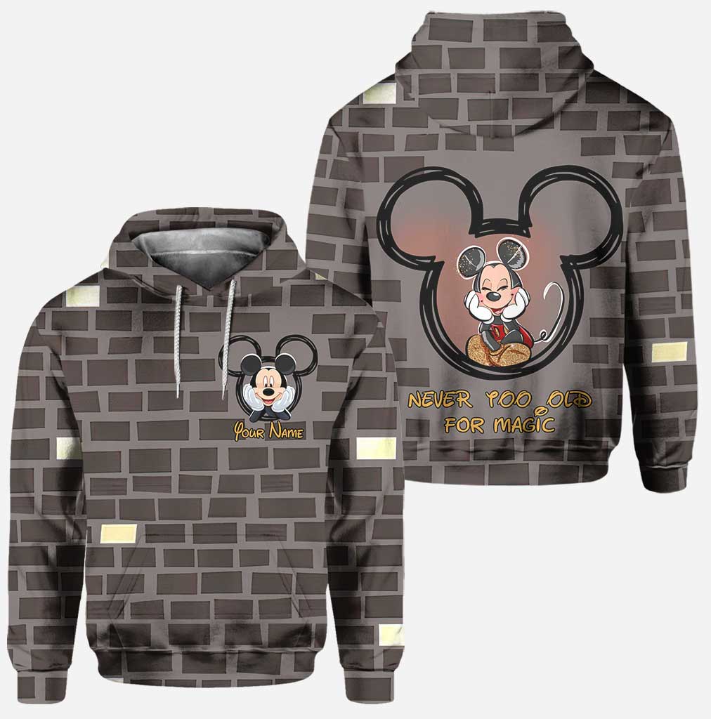 Personalized Mouse Hoodie and Leggings Set Custom Name Gift