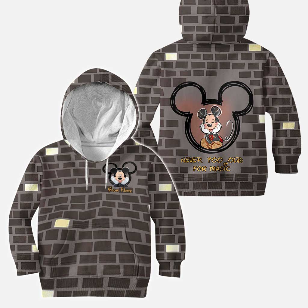 Personalized Mouse Hoodie and Leggings Set Custom Name Gift