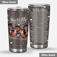 Load image into Gallery viewer, Personalized Tumbler for Wife Custom Name Gift Idea
