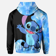 Load image into Gallery viewer, Personalized Couple Ohana Hoodies Custom Name Gift
