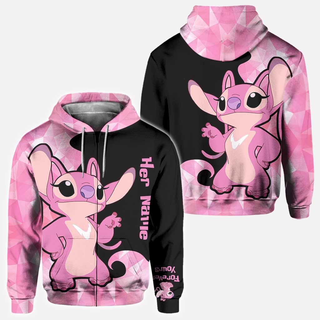 Personalized Couple Ohana Hoodies Custom Name Gift