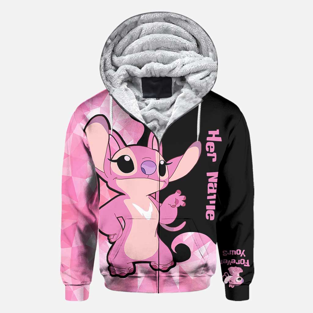 Personalized Couple Ohana Hoodies Custom Name Gift