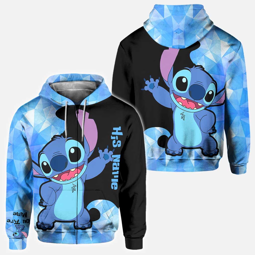 Personalized Couple Ohana Hoodies Custom Name Gift