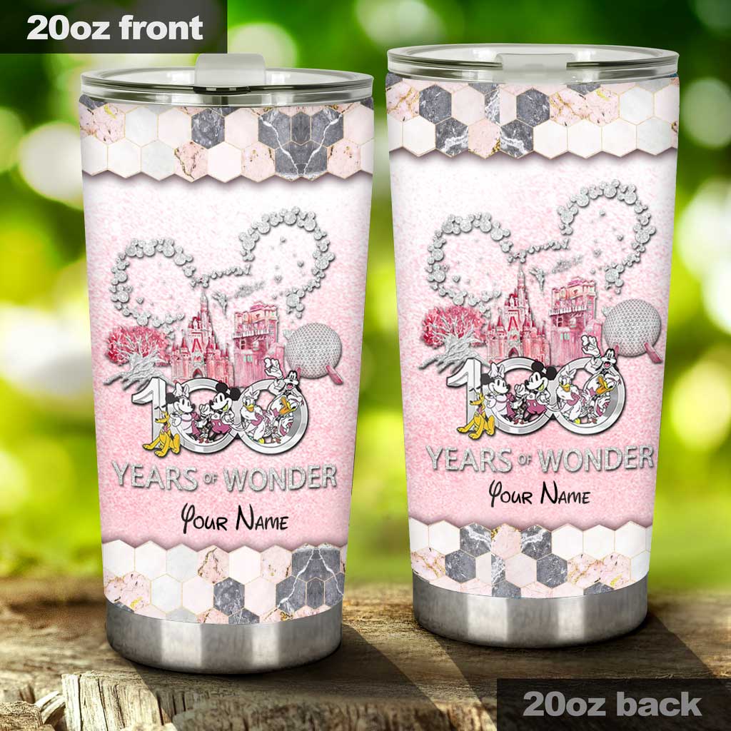 Personalized 100 Years of Magic Tumbler Custom Name Gift