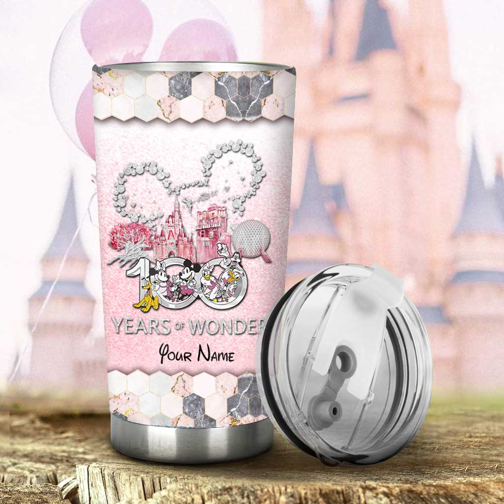 Personalized 100 Years of Magic Tumbler Custom Name Gift