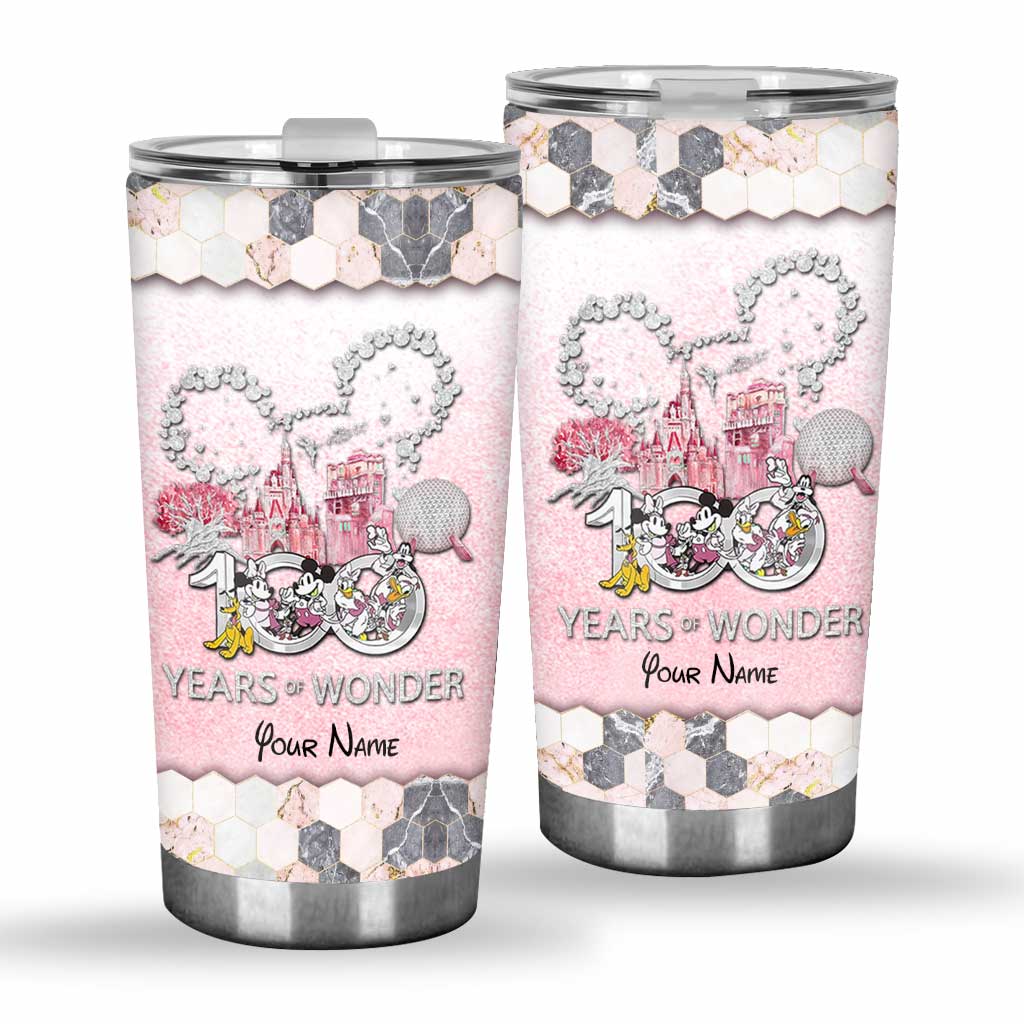 Personalized 100 Years of Magic Tumbler Custom Name Gift