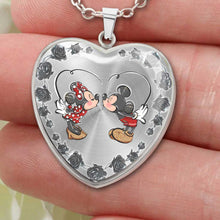 Load image into Gallery viewer, Personalized Heart Pendant Necklace Custom Couple Gift for Wife
