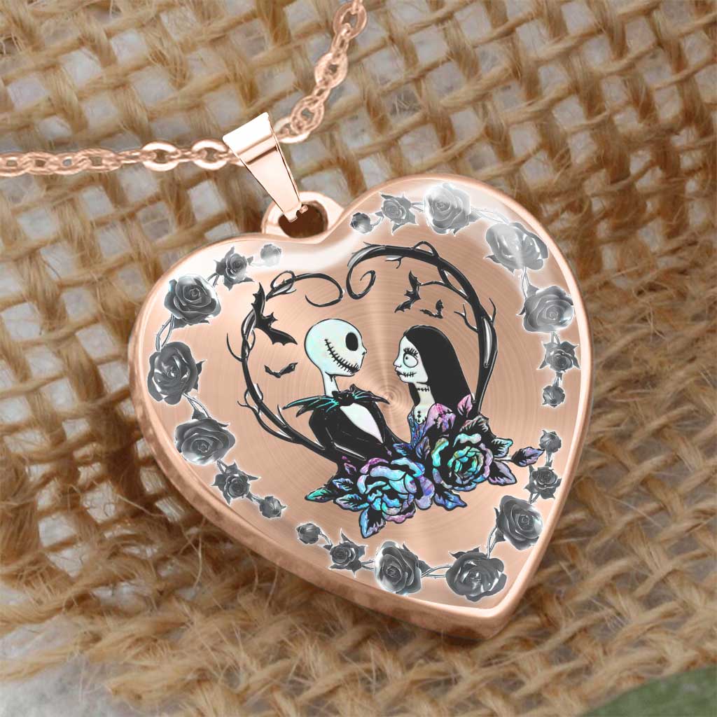 Personalized Heart Pendant Necklace for Couples with Custom Design