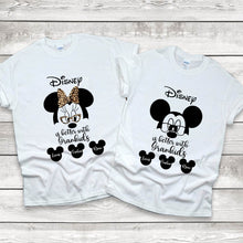Load image into Gallery viewer, Personalized Disney Grandkids T-shirt &amp; Hoodie Gift for Grandma
