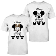 Load image into Gallery viewer, Personalized Disney Grandkids T-shirt &amp; Hoodie Gift for Grandma
