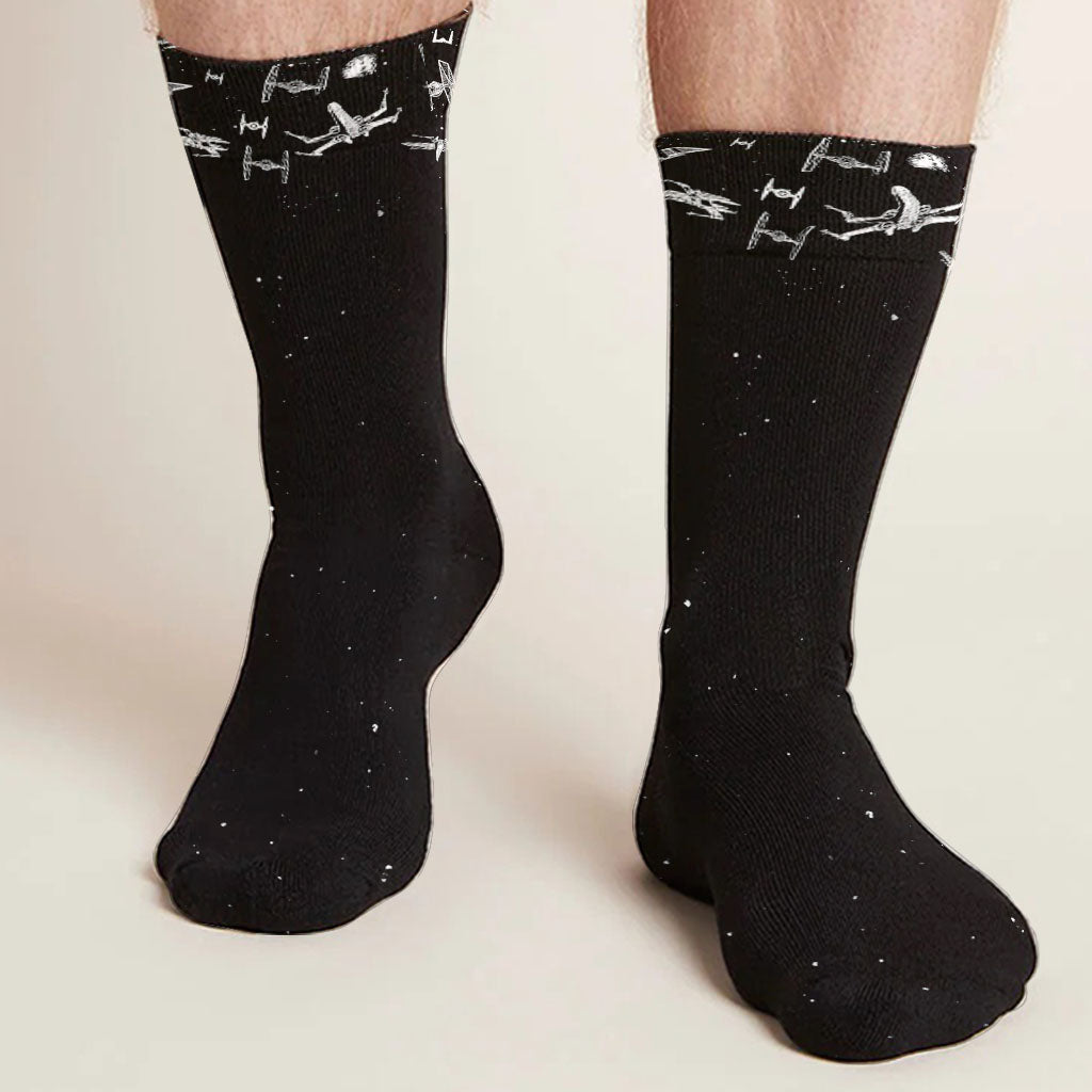 Personalized Father’s Day Socks Custom Family Names Fun Gift