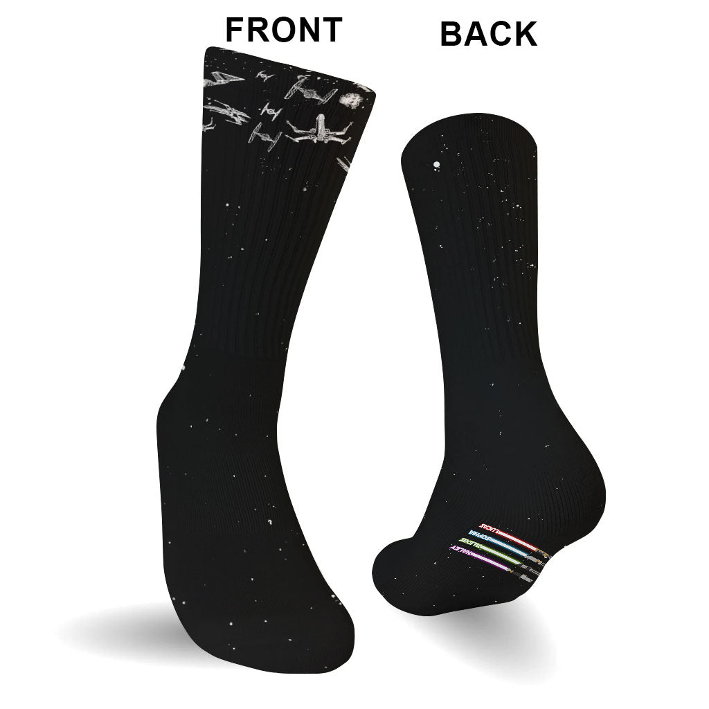 Personalized Father’s Day Socks Custom Family Names Fun Gift