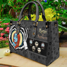 Load image into Gallery viewer, Personalized Mother's Day Leather Handbag Unique Horror Design Gift
