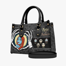 Load image into Gallery viewer, Personalized Mother's Day Leather Handbag Unique Horror Design Gift
